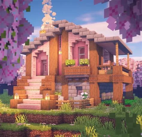 minecraft cherry blossom house|minecraft cherry blossom house download.